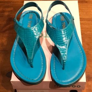 Me Too Turquoise Sandals